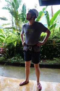 Nate before canyoning