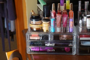 Makeup collection left