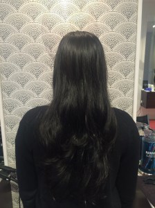 Before haircut salon